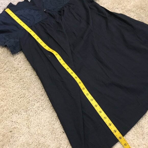 Lowry's Farm Japan 100% Cotton Babydoll Mini Dress - Picture 15 of 16